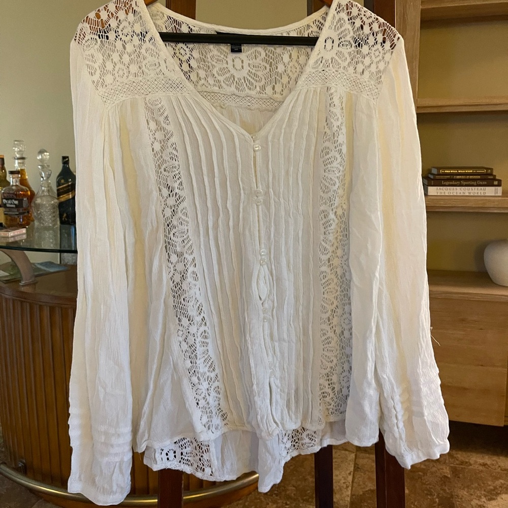 American eagle lace top L